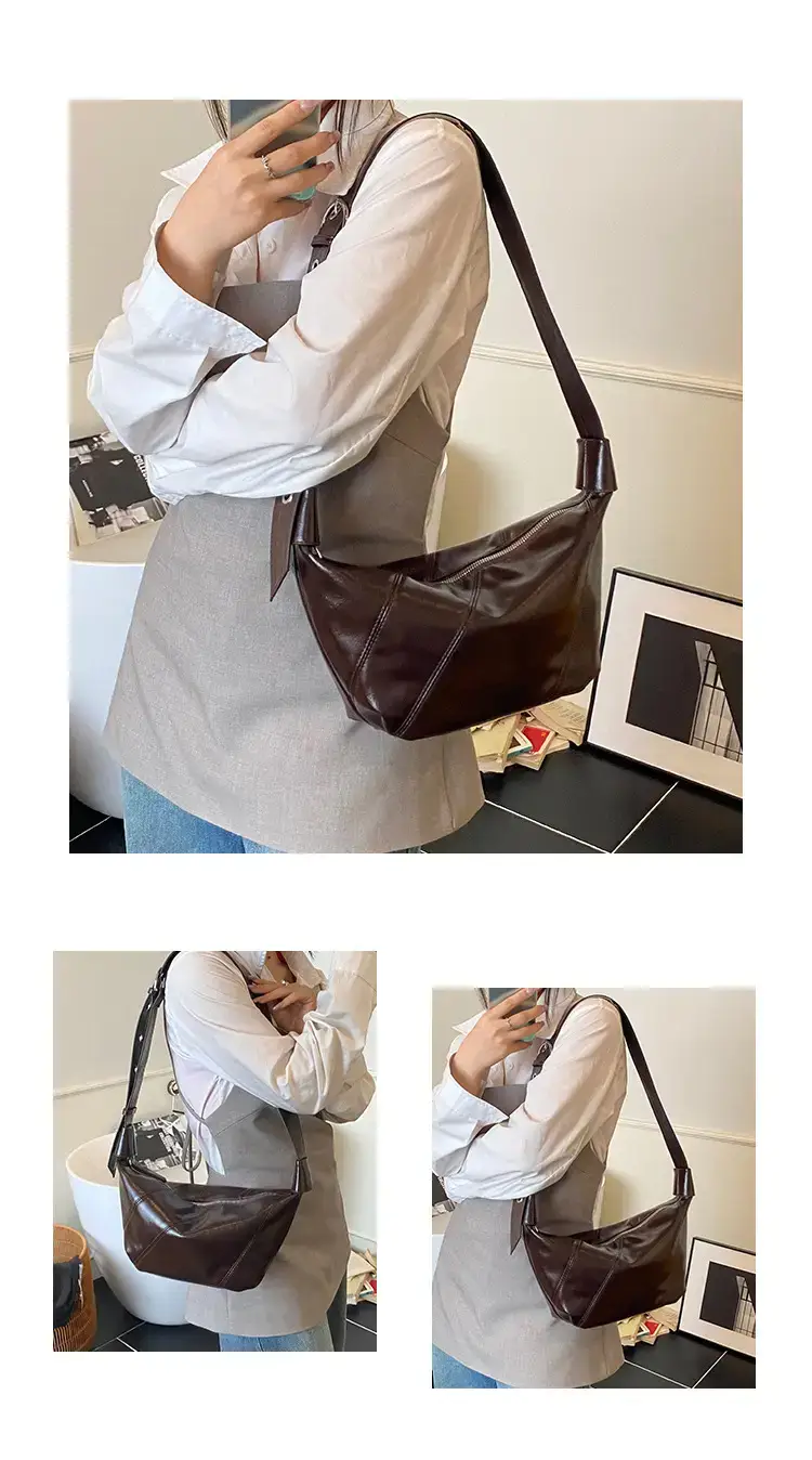 Silver Crossbody Bag Women 2025 Large Capacity — feature 5