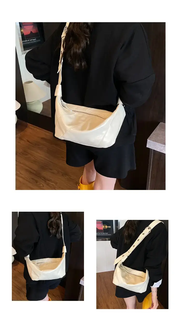 Silver Crossbody Bag Women 2025 Large Capacity — feature 7