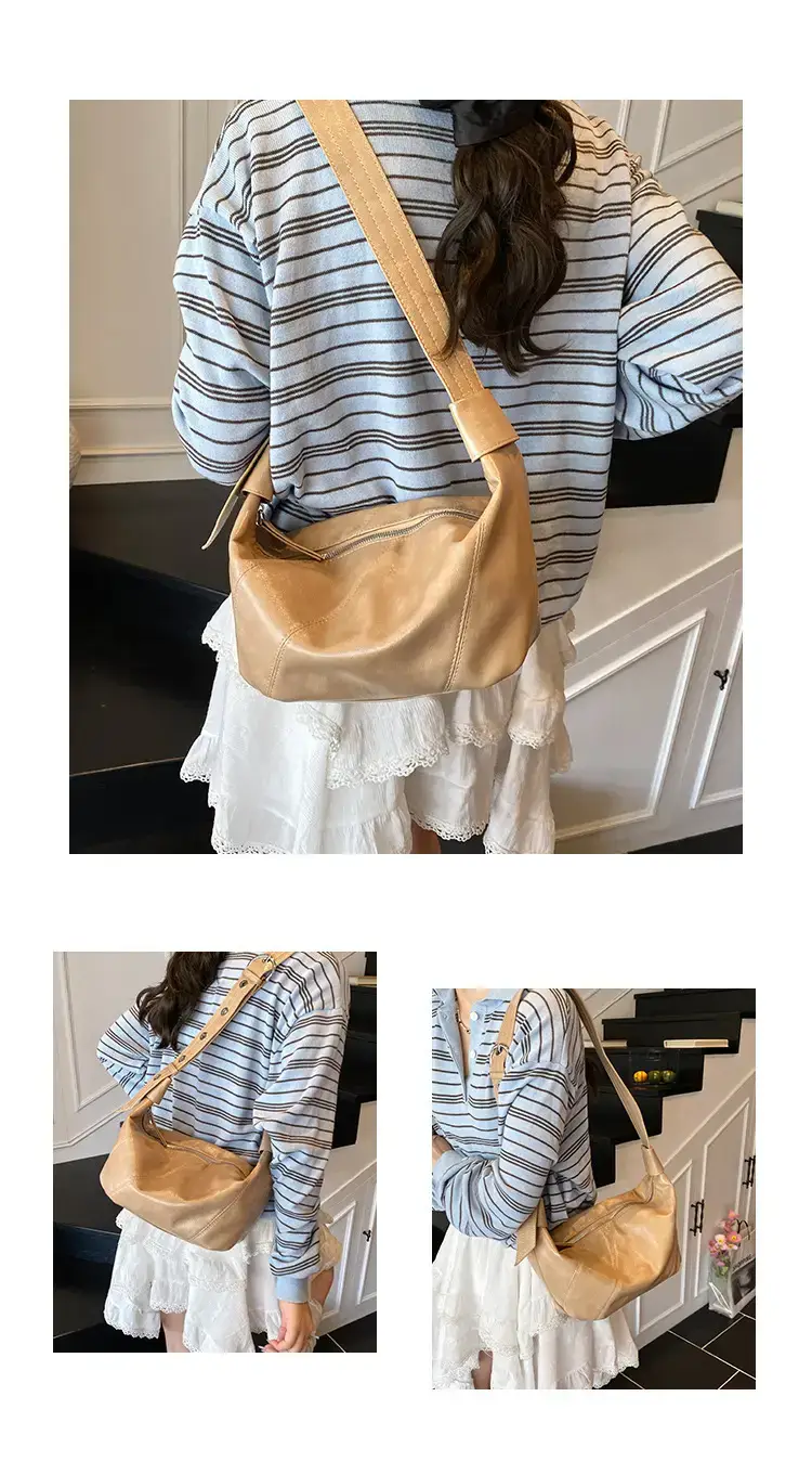 Silver Crossbody Bag Women 2025 Large Capacity — feature 8