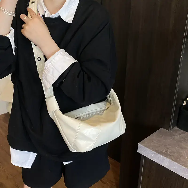 Silver Crossbody Bag Women 2025 Large Capacity - Image 6