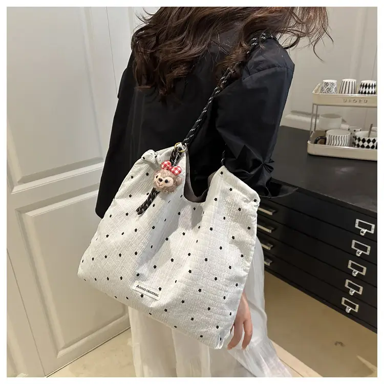 Women's Flower Chiffon Shoulder Bag Large Capacity 2025 — feature 11