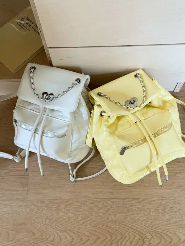 Red Double Shoulder Bag 2025 Women Luxury Crossbody