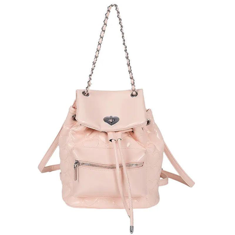 Red Double Shoulder Bag 2025 Women Luxury Crossbody