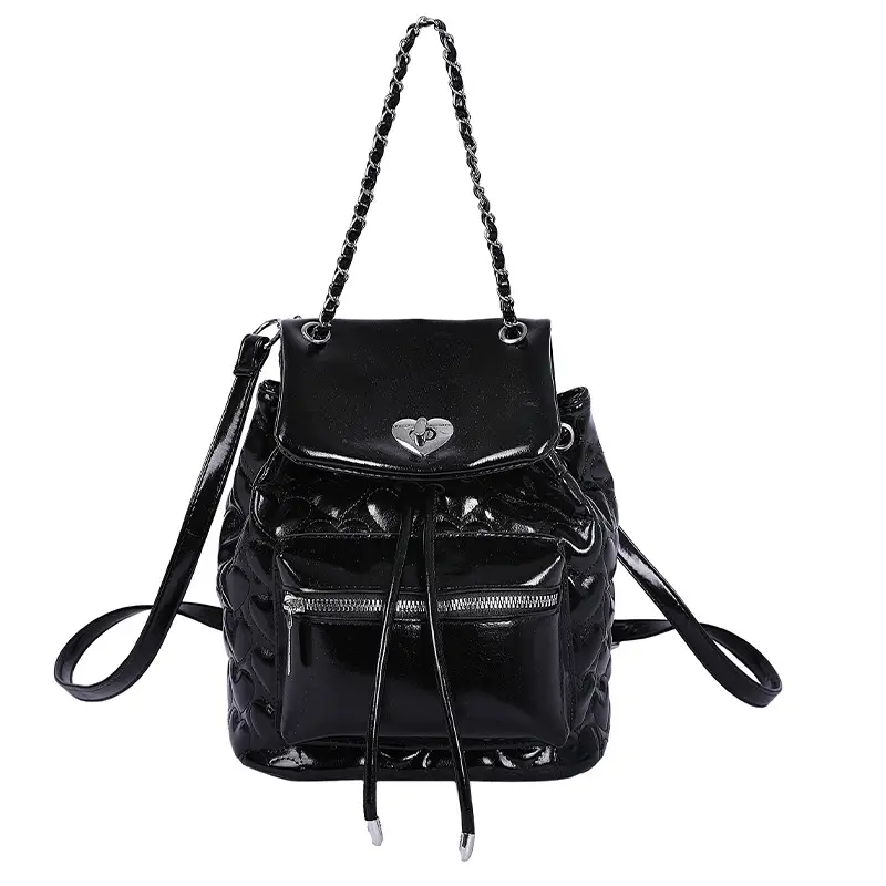 Red Double Shoulder Bag 2025 Women Luxury Crossbody