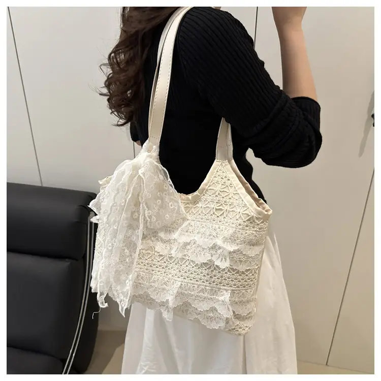 Fairy Lace Hollow Beach Bag Large Capacity — feature 16