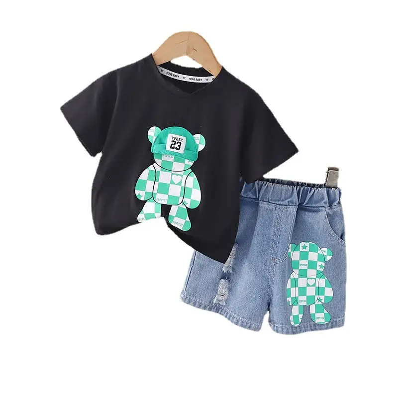 2025 Boys 2-Piece Casual T-Shirt Shorts Set - Image 5