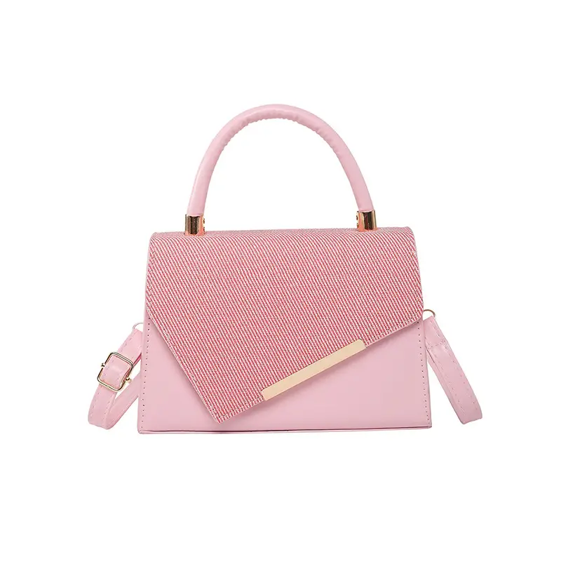 Green Textured Square Handbag for Women 2025