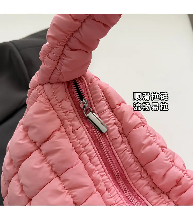Korean Style Bubble Cloud Bag for Women Yellow — feature 8