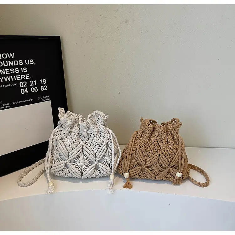 Women's Braided Straw Crossbody Bag Tan 2025 — feature 1