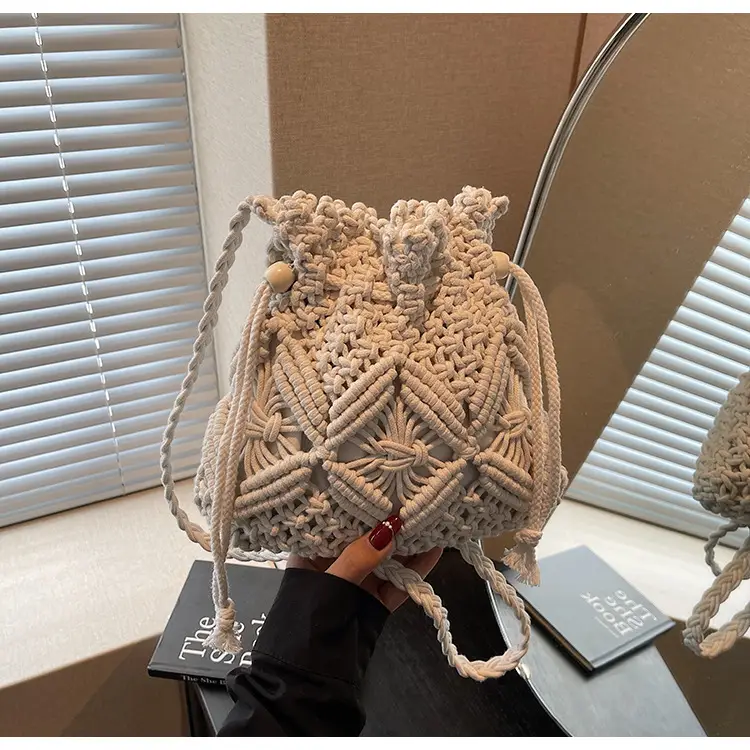 Women's Braided Straw Crossbody Bag Tan 2025 — feature 10