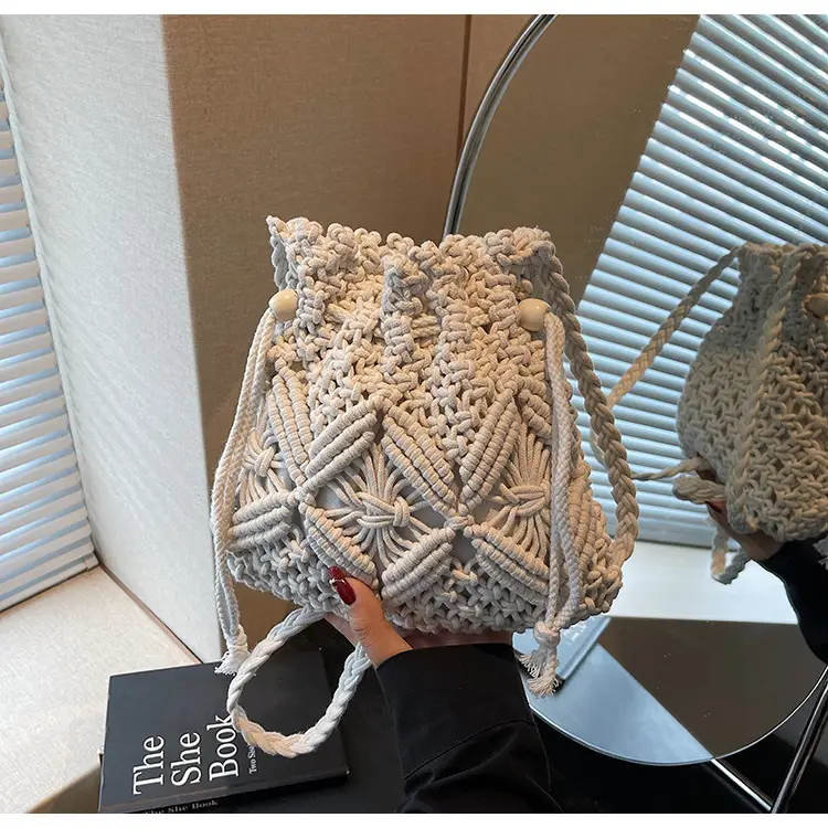 Women's Braided Straw Crossbody Bag Tan 2025 — feature 11