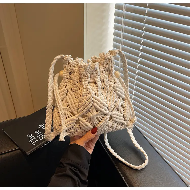 Women's Braided Straw Crossbody Bag Tan 2025 — feature 8