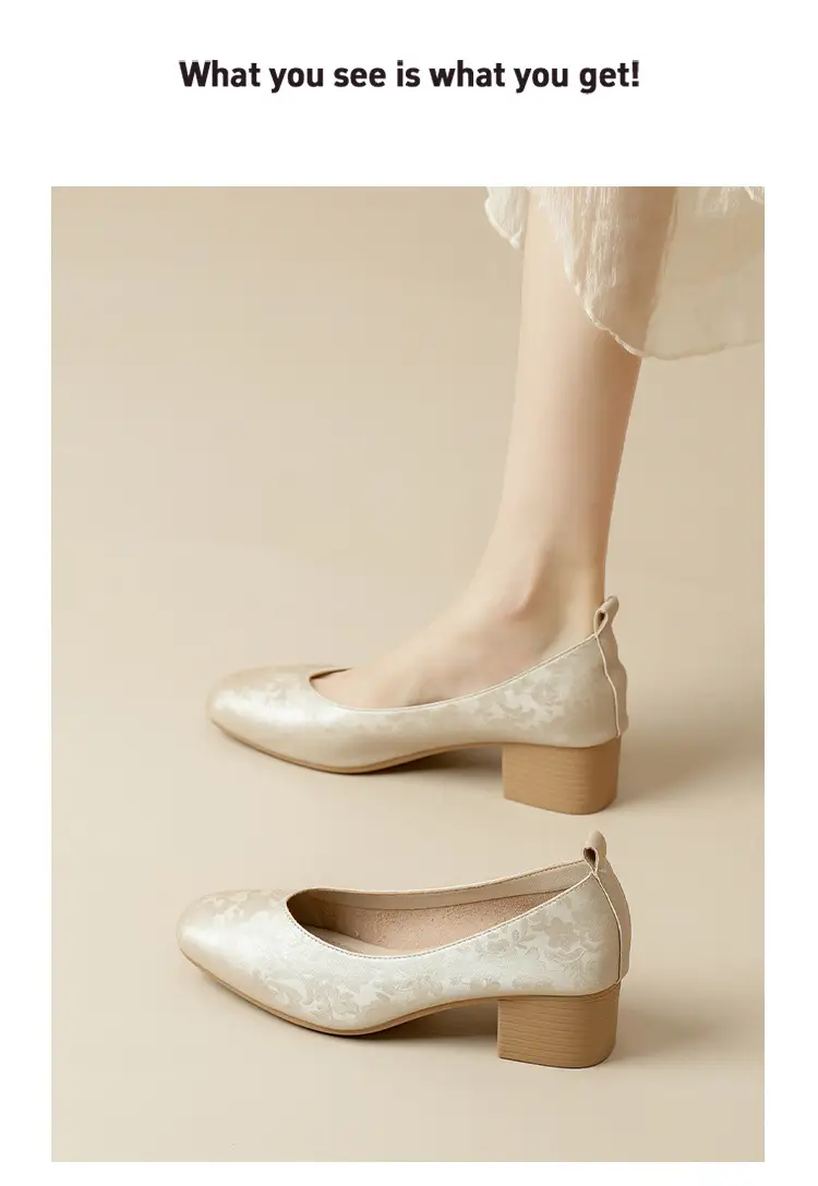 2025 Women's Square Toe Granny Flats with Soft Sole — feature 18
