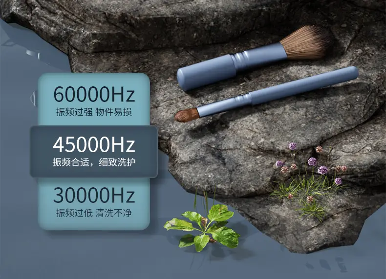 Portable Ultrasonic Jewelry Cleaning Machine Silver β feature 7