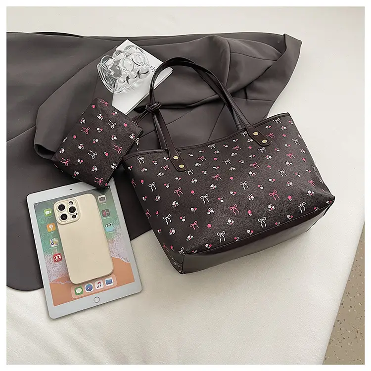 Women Crossbody Bag Cherry Print Large Capacity — feature 10