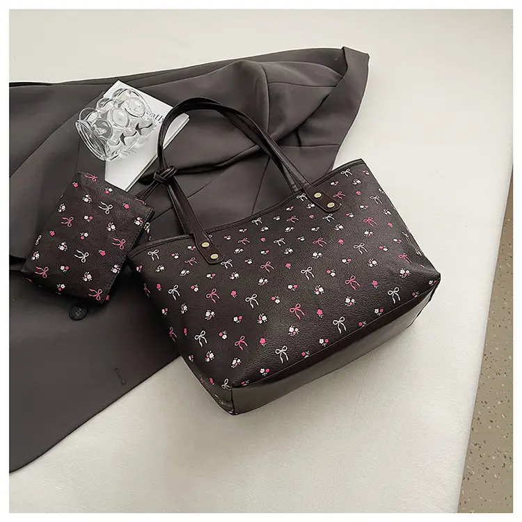 Women Crossbody Bag Cherry Print Large Capacity — feature 11