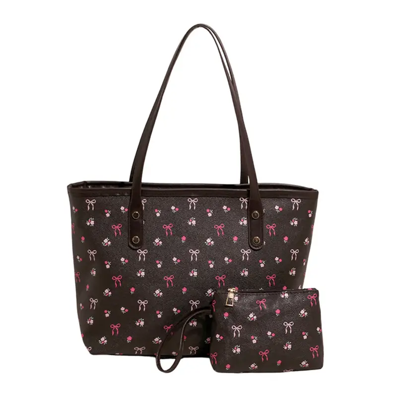 Women Crossbody Bag Cherry Print Large Capacity