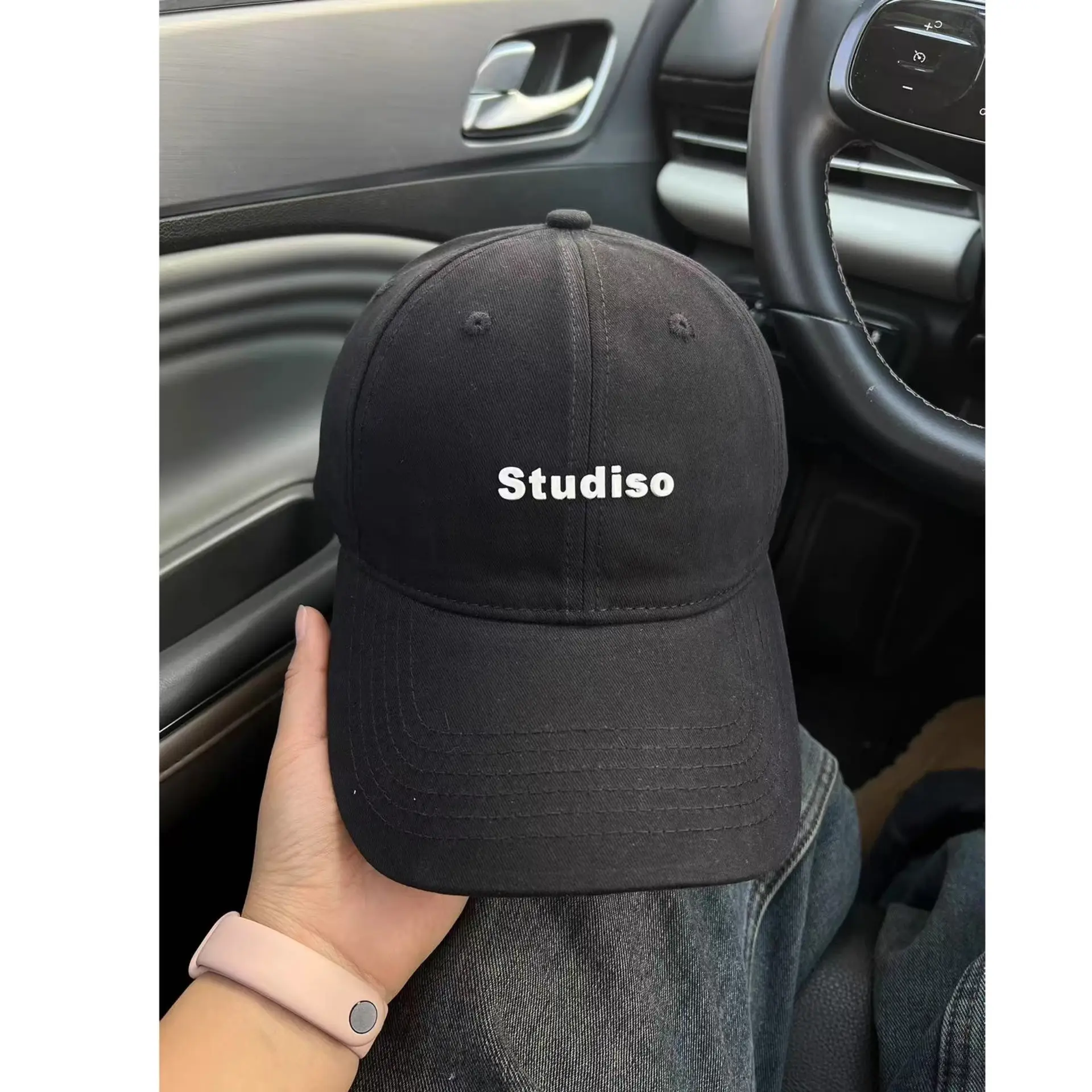 Women Maroon Embroidered Baseball Cap 2025 - Image 11