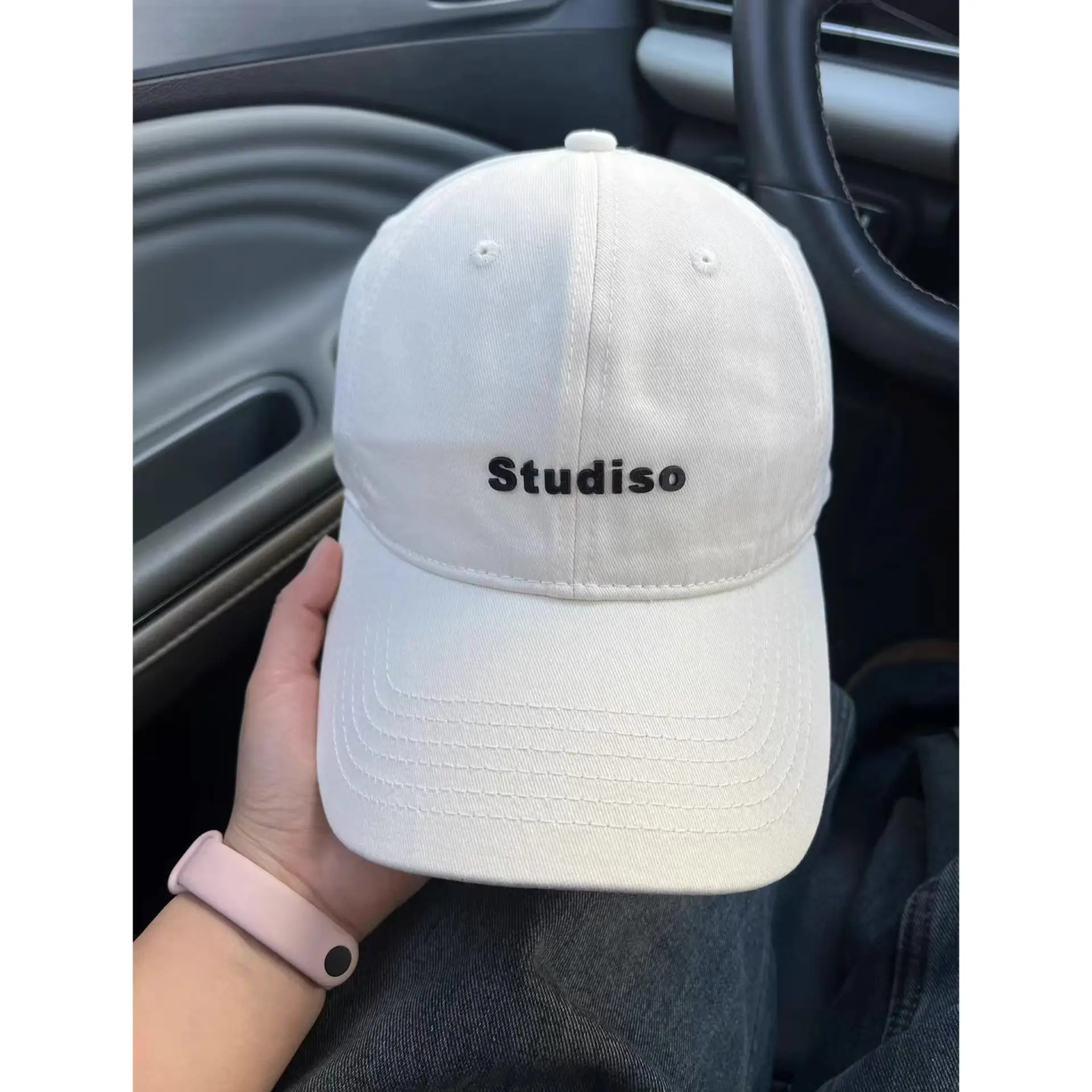 Women Maroon Embroidered Baseball Cap 2025 - Image 12