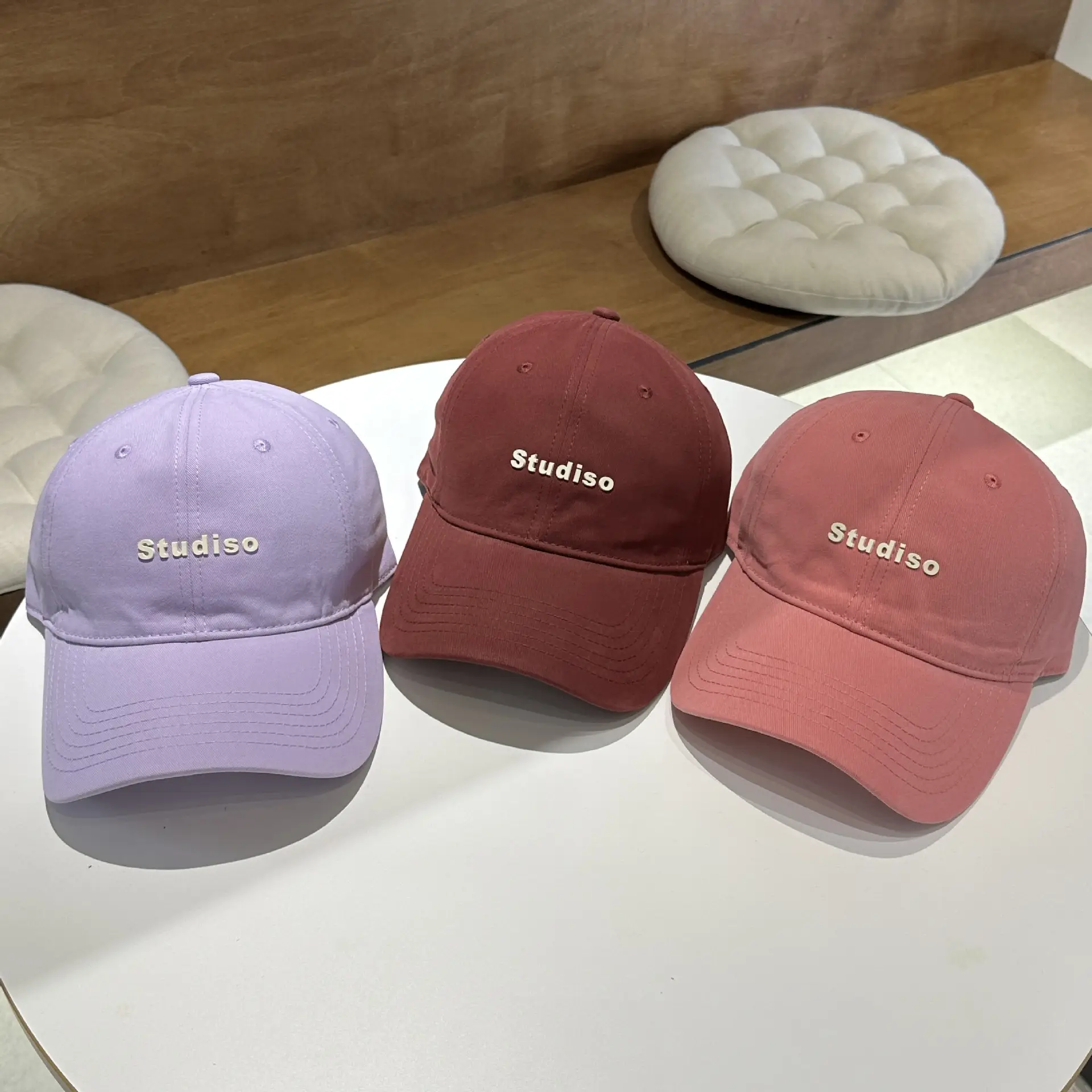Women Maroon Embroidered Baseball Cap 2025 — feature 10