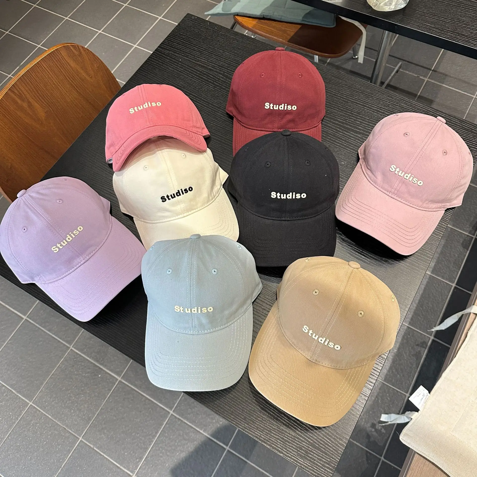 Women Maroon Embroidered Baseball Cap 2025 — feature 12