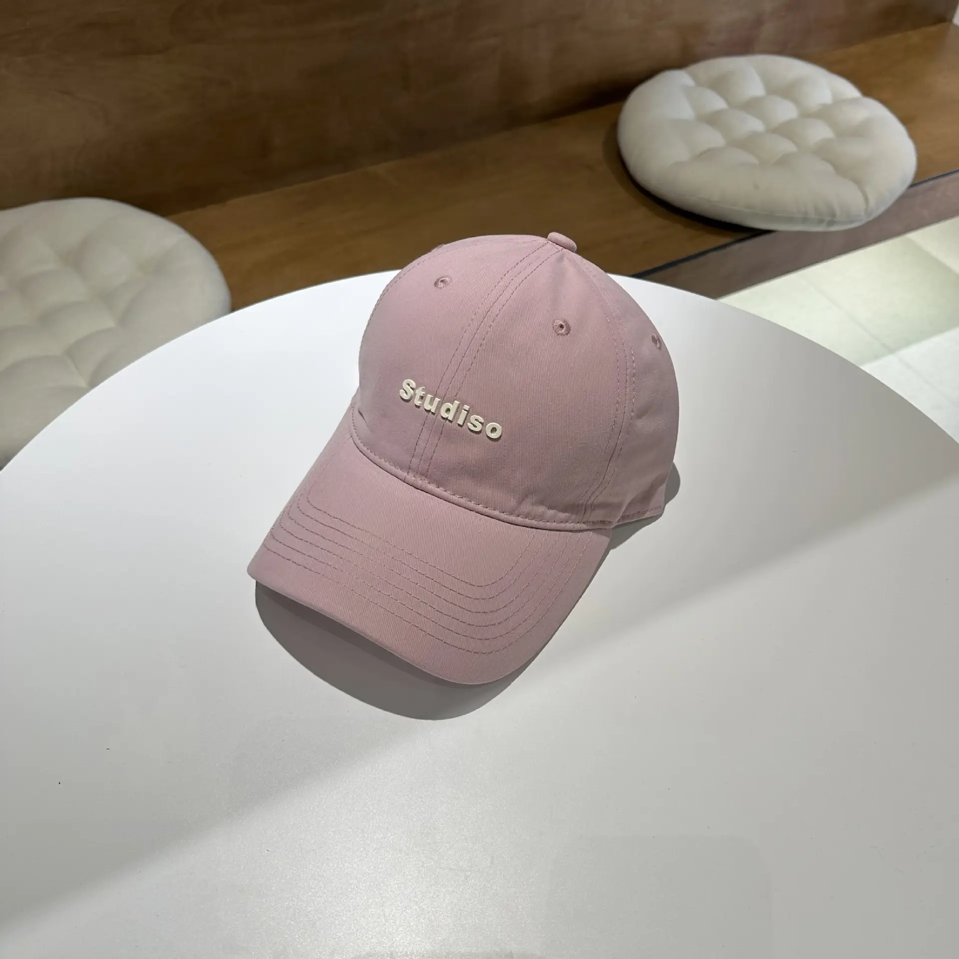 Women Maroon Embroidered Baseball Cap 2025 — feature 2
