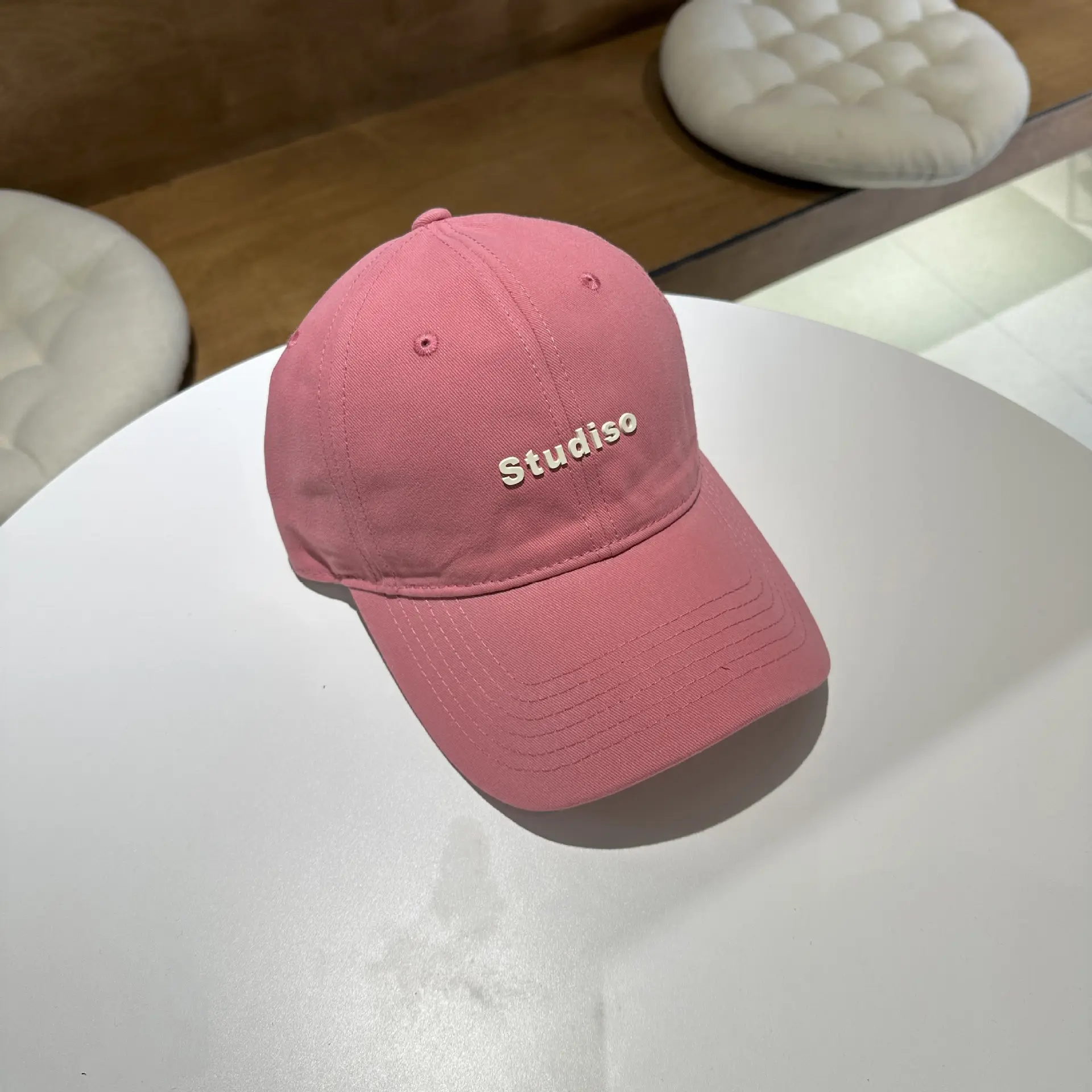 Women Maroon Embroidered Baseball Cap 2025 — feature 5