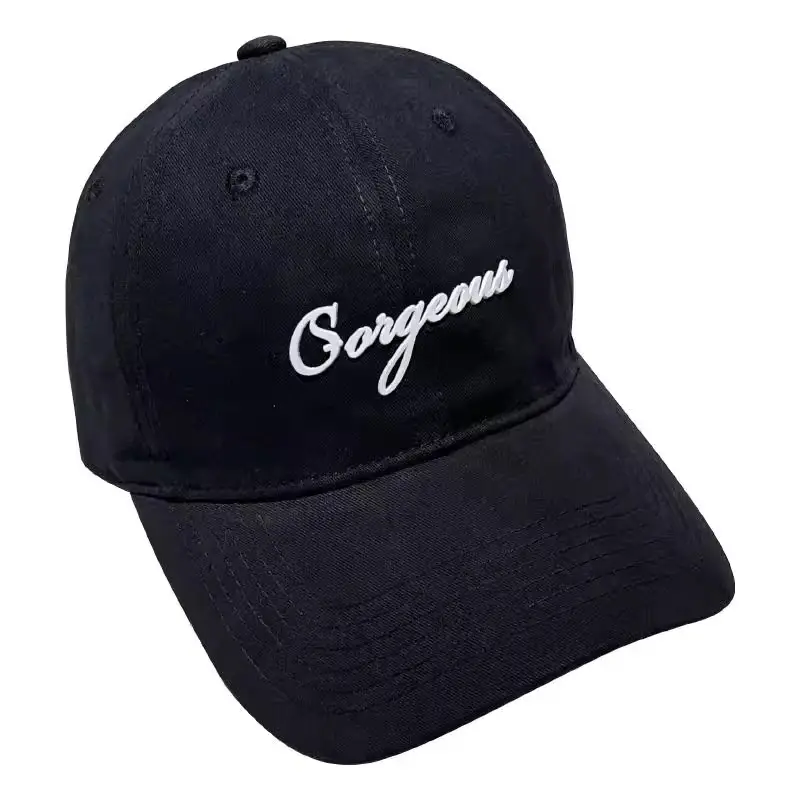 White K-Style Baseball Cap for Women with Letter Embroidery - Image 13