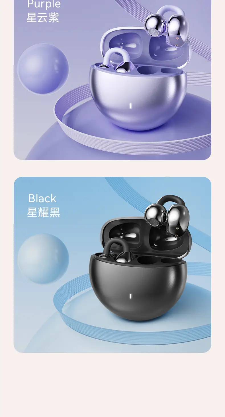 Wireless Bluetooth Headset with Bone Conduction & Black Finish β feature 19
