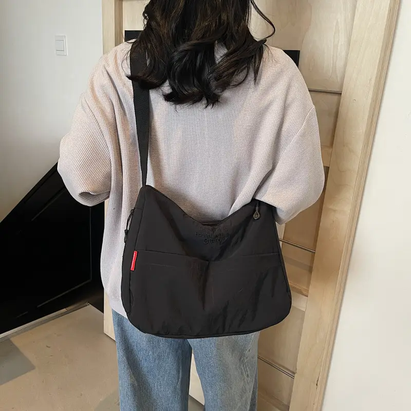 Green Minimalist Crossbody Bag for Women