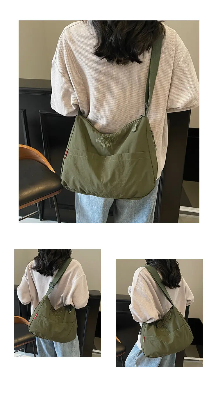Green Minimalist Crossbody Bag for Women — feature 16