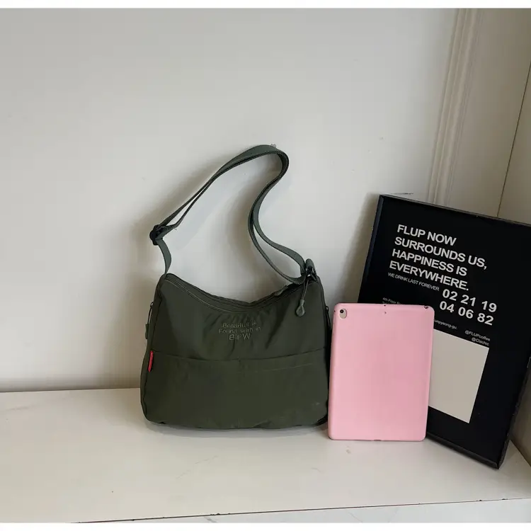 Green Minimalist Crossbody Bag for Women — feature 48