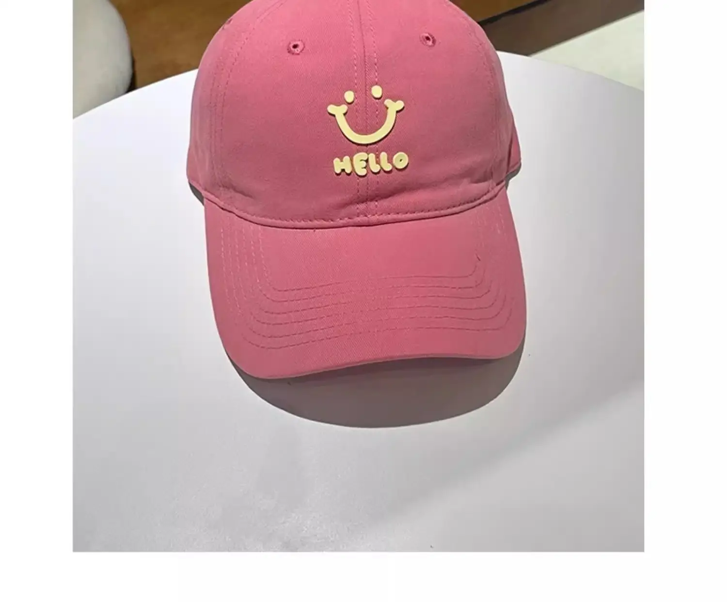Women Purple Hello Face Baseball Cap 2025 — feature 6