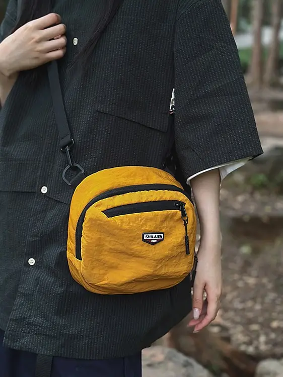 Women's Yellow Crossbody Bag 2025 Lightweight Casual Sports - Image 5