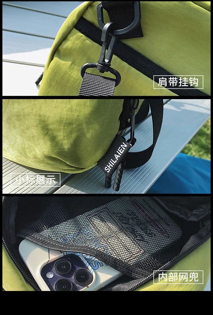 Women's Yellow Crossbody Bag 2025 Lightweight Casual Sports — feature 6