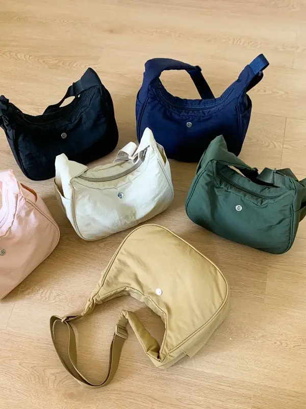 Women's Creamy Cloth Shoulder Bag 2025 New
