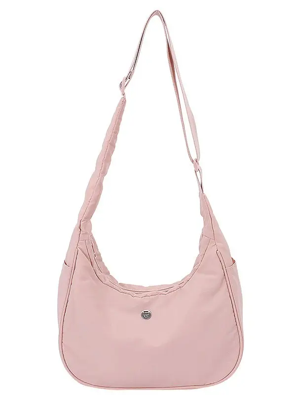 Women's Creamy Cloth Shoulder Bag 2025 New
