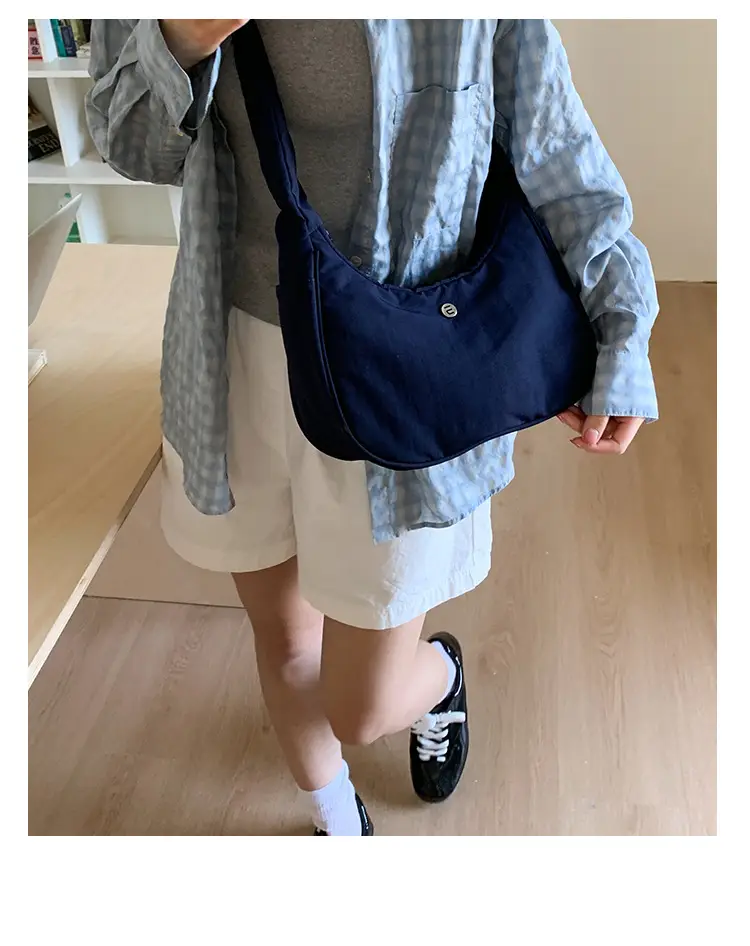 Women's Creamy Cloth Shoulder Bag 2025 New — feature 20