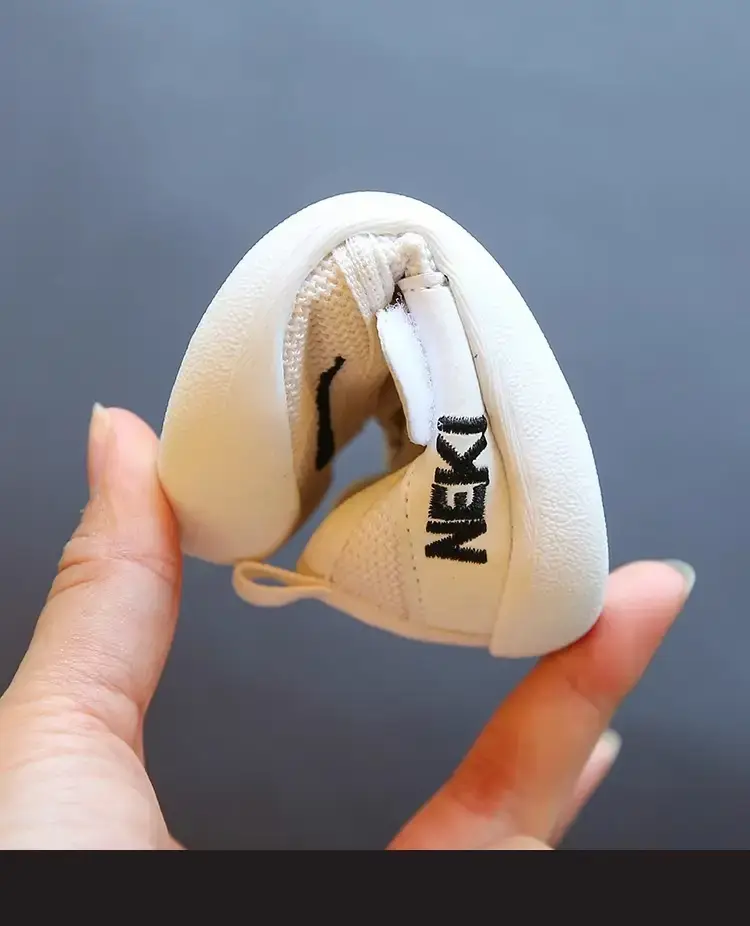Baby Toddler Soft Sandals White Black 1-3Yr — feature 16