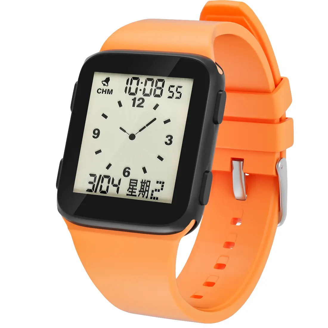 Black Waterproof Electronic Watch No Charge No Online - Image 6