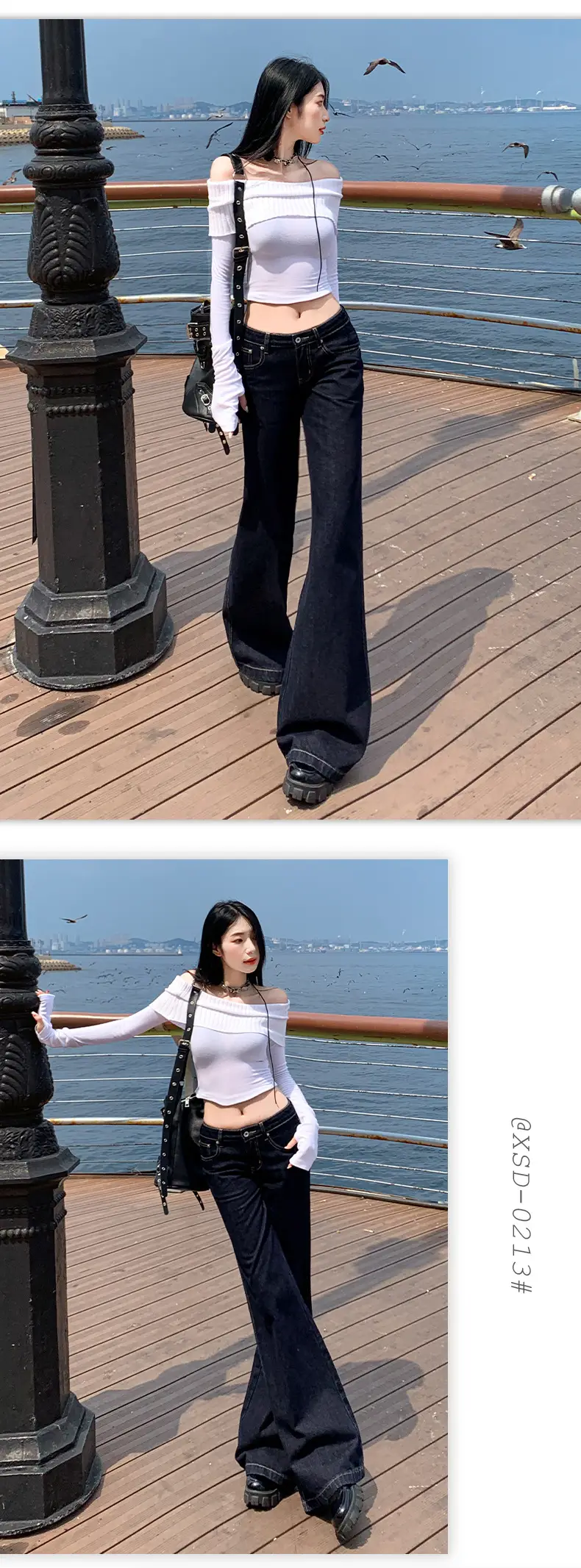 Dark Blue Loose Slimming Jeans for Women 2025 Spring Summer — feature 10