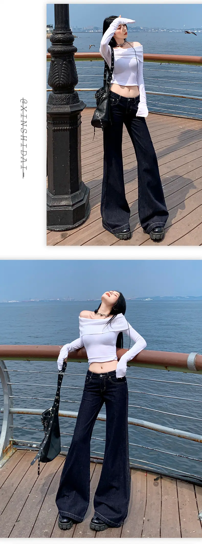 Dark Blue Loose Slimming Jeans for Women 2025 Spring Summer — feature 11