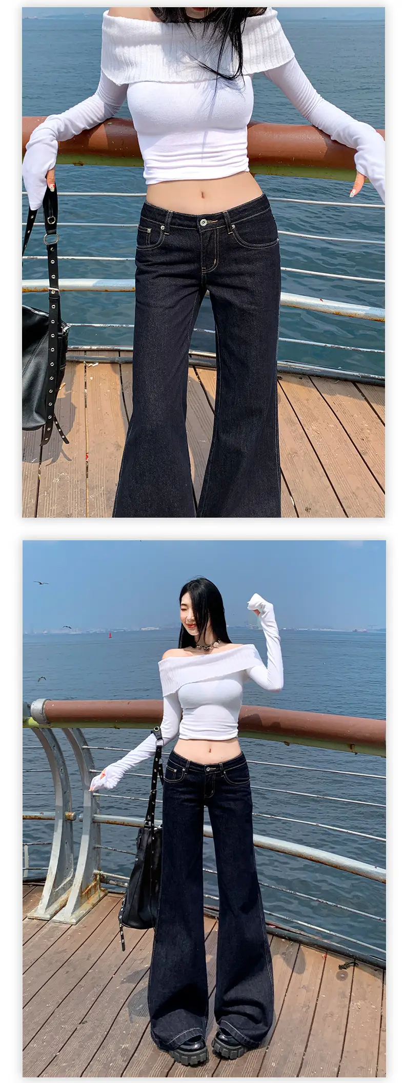 Dark Blue Loose Slimming Jeans for Women 2025 Spring Summer — feature 12