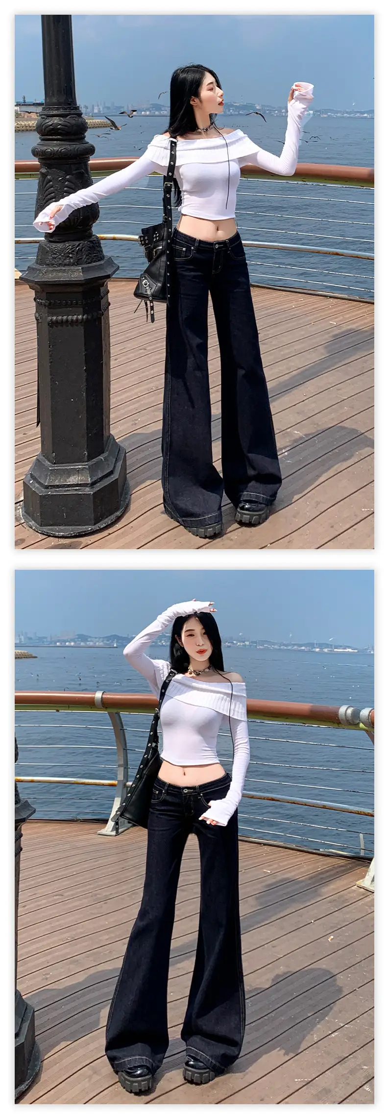 Dark Blue Loose Slimming Jeans for Women 2025 Spring Summer — feature 15