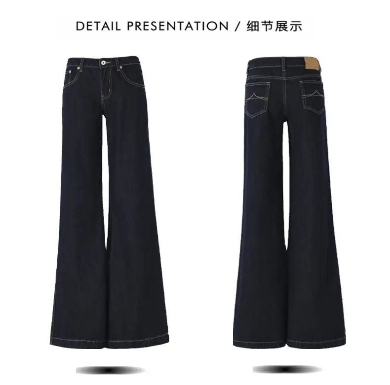 Dark Blue Loose Slimming Jeans for Women 2025 Spring Summer — feature 6