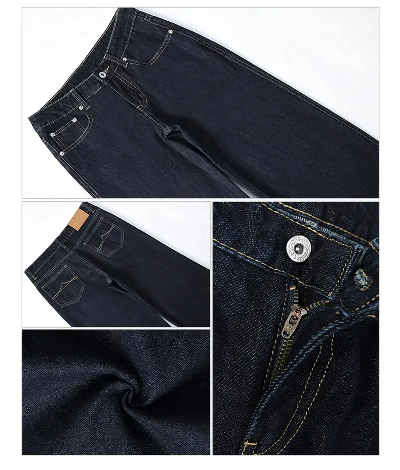 Dark Blue Loose Slimming Jeans for Women 2025 Spring Summer — feature 7