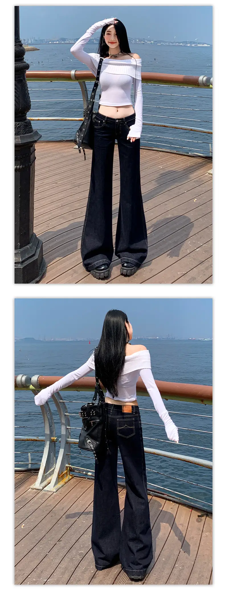 Dark Blue Loose Slimming Jeans for Women 2025 Spring Summer — feature 9