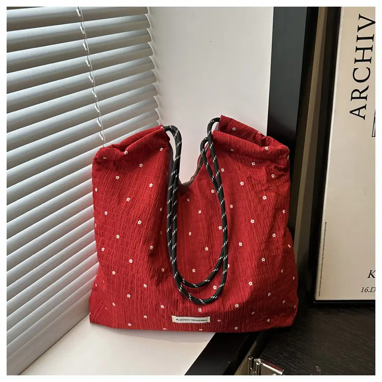 Women's Canvas Polka Dot Tote Bag 2025 — feature 19
