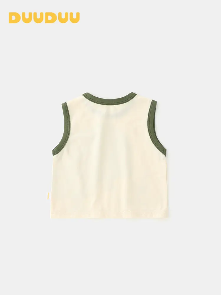 Duuduu Forest Style Baby Vest Sleeveless Summer for Boys - Image 3