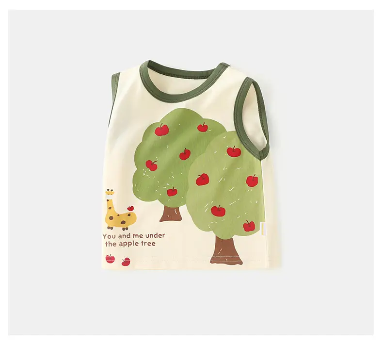 Duuduu Forest Style Baby Vest Sleeveless Summer for Boys — feature 15
